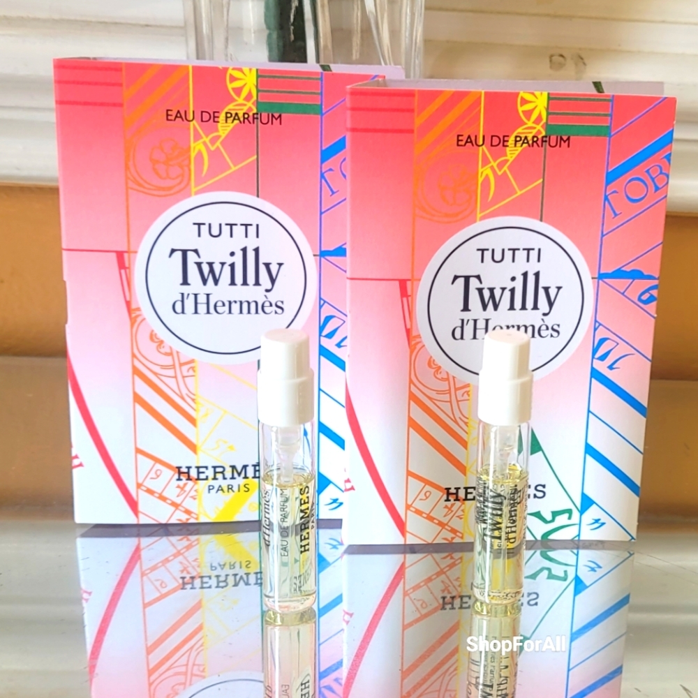 ❤️ 2 for $16 Hermes Twilly TUTTI Travel Vial NEWeach